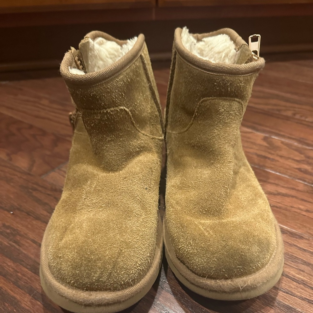UGG Kids Tan Boots like new